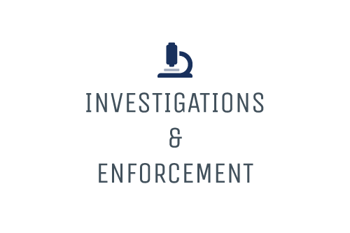 Investigations & Enforcement